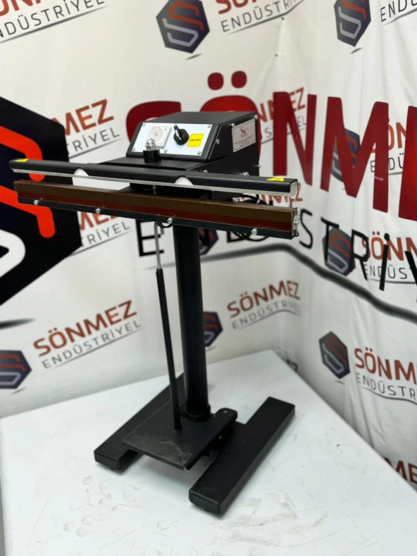 Sönmez Vakum Pedallı 45 Cm Pro Naylon Poşet Yapıştırma Makinesi Yerli Üretim Black - 2