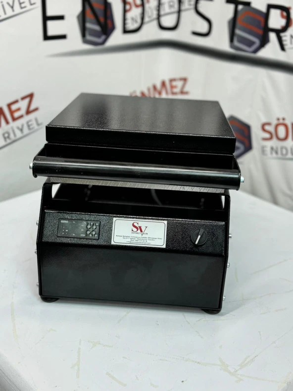 Sönmez Manuel 6 Bölmeli Kahvaltı Tabağı Kapatma Makinesi Black - 5