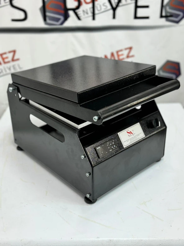 Sönmez SV 350 Manuel Tekli Kase Tabak Kapatma Makinesi Black - 4