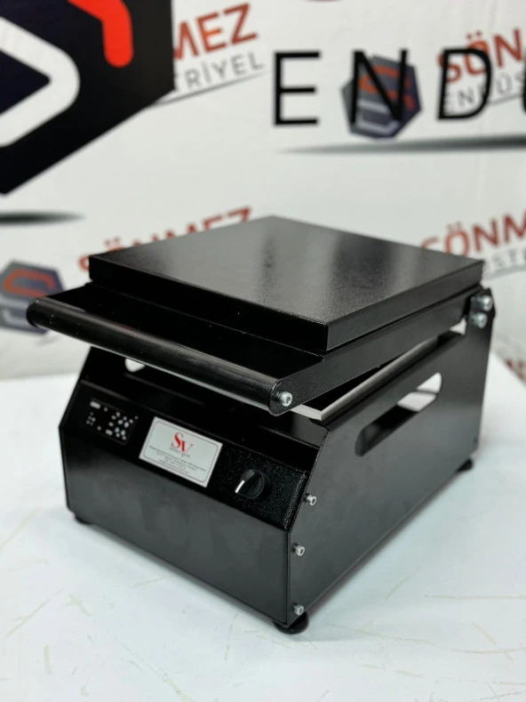 Sönmez SV 350 Manuel Tekli Kase Tabak Kapatma Makinesi Black - 5