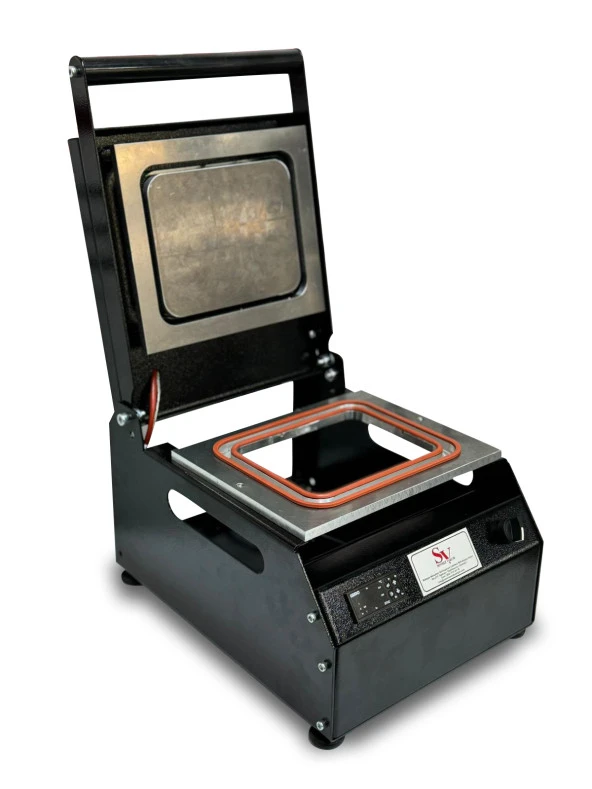 Sönmez SV 350 Manuel Tekli Kase Tabak Kapatma Makinesi Black - 7