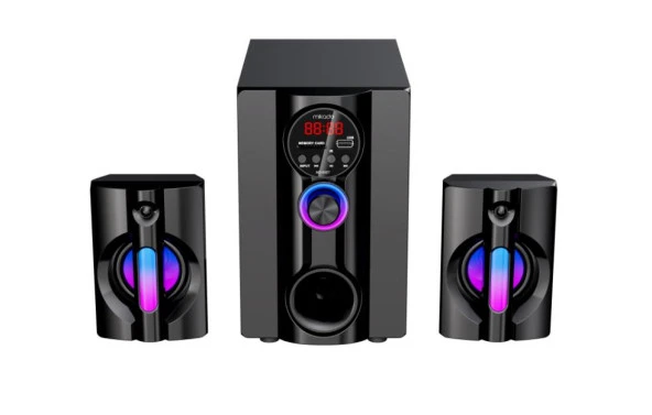 Mikado MD-95BT 2+1 20W Siyah Multimedya FM/BT/SD/USB Speaker Hoparlör - 3