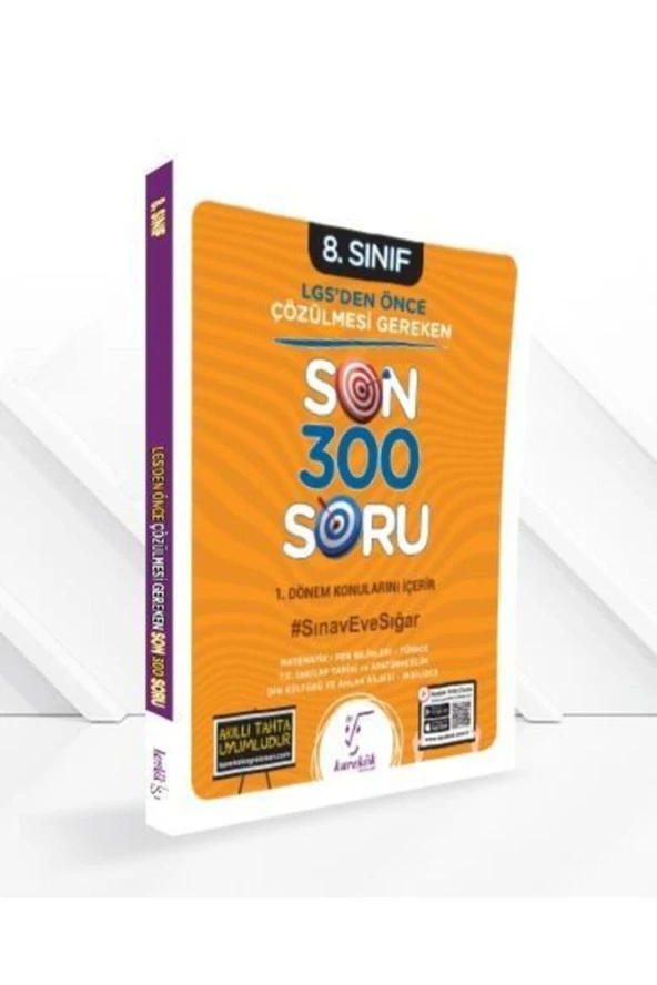 Karekök Yayınları Karekök Lgs 1.dönem Çözülmesi Gereken Son 300 Soru - 2