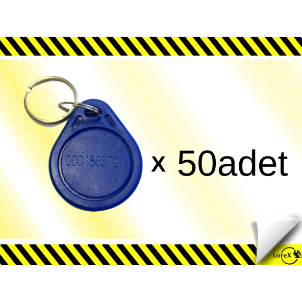 LOREX LR-KYB50 Manyetik Anahtarlık Keyfob (50ADET)