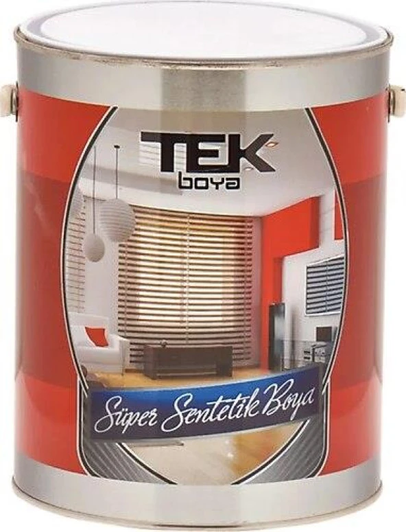 Tek Süper Sentetik Yağlı Boya Açık Kahve 0,75 LT