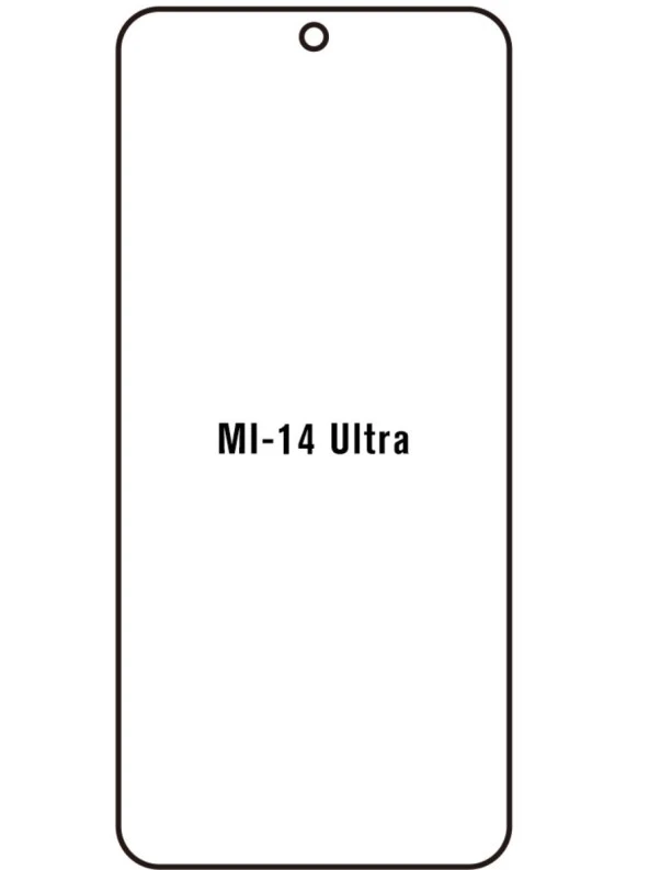 Mi 14 Ultra Uyumlu Ön+Arka Body Şeffaf Ultra koruyucu Nano Jelatin - Resim 2