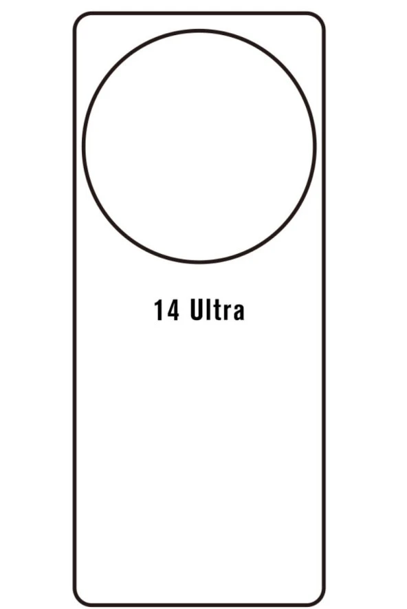 Mi 14 Ultra Uyumlu Ön+Arka Body Şeffaf Ultra koruyucu Nano Jelatin - Resim 3