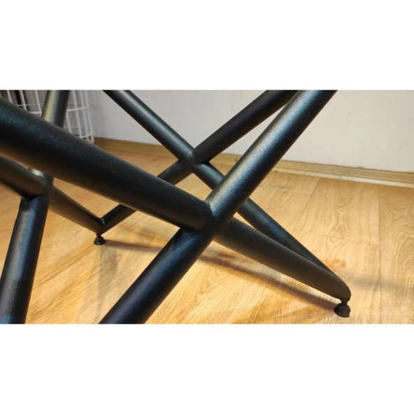 Büyük Orta Sehpa Ayağı Yıldız Şeklinde Sehpa Ayağı - Resim 8