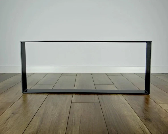 40 Cm Sehpa Ayağı Metal Balkon Sehpası Ayağı Dikdörtgen - 2