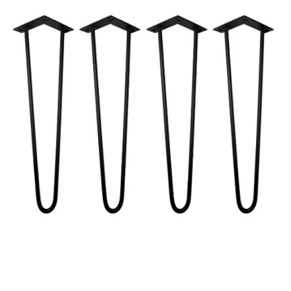 Firkete Masa Ayağı Demir Sehpa Ayağı Metal Tasarım Ayak - 4