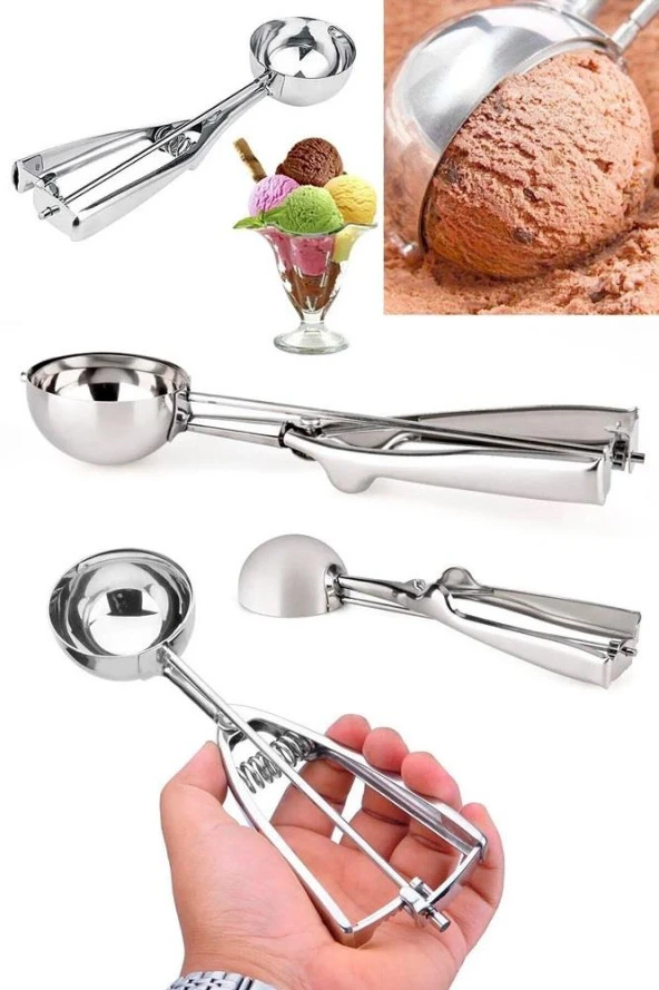 Fünke Dondurma Kepçesi Kurabiye Kaşığı F703001-5