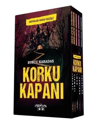 Korku Kapanı Seti 5 kitap Kutulu  Karton