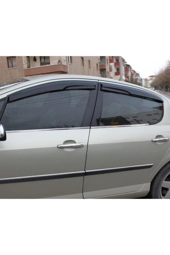 Caraks Peugeot 407 Mügen Cam Rüzgarlığı 2004-2010 Arası 4'Lü Takım