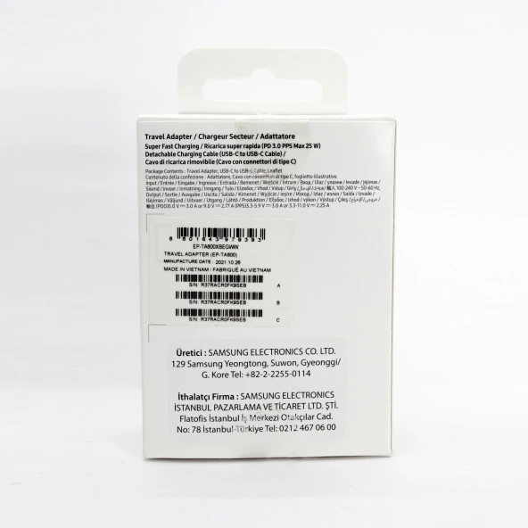 Samsung Galaxy S24 Plus Fast Charging 25W Type-C Çıkışlı Kablolu Şarj Aleti Siyah(Samsung Türkiye Garantili) - 2