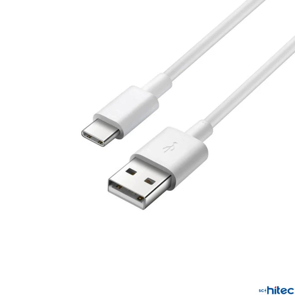 ScHitec İphone 15 Plus İle Uyumlu UsbA to Type-C 2Metre Data ve Hızlı Şarj Kablosu