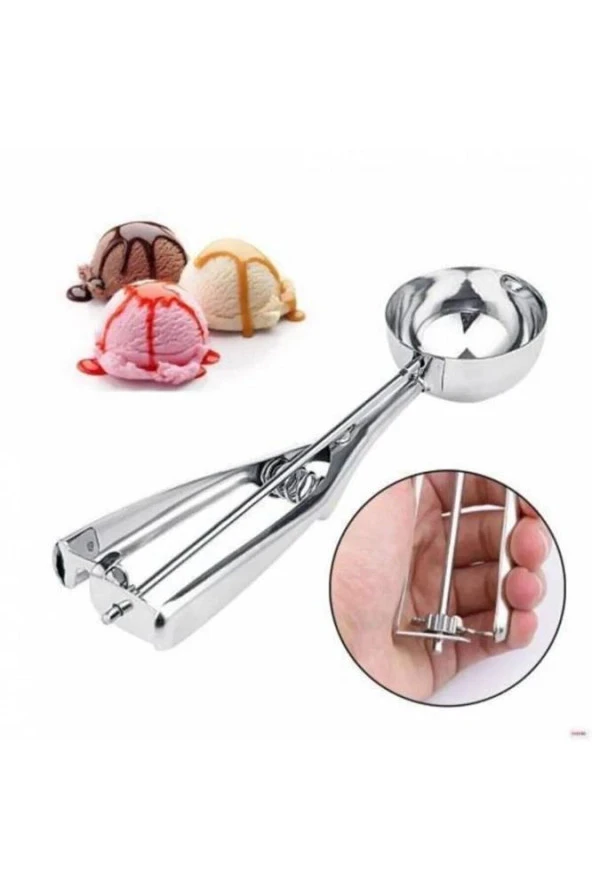 Fünke Dondurma Kepçesi Kurabiye Kaşığı F703001-4 - 2