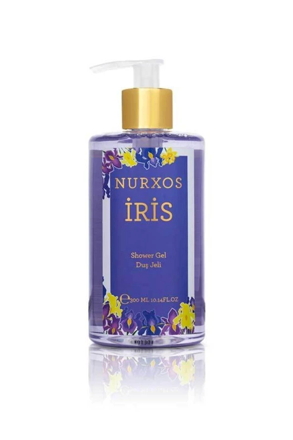 Nurxos 9202 İris 300 ML Kadın Duş Jeli 8681124692023