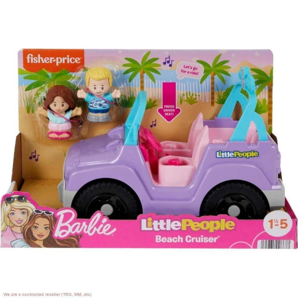 Fisher-Price Little People Barbie Beach Cruiser İNGİLİZCE