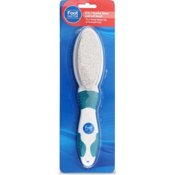 Foot Doctor 2 Si 1 Arada Pomza Taşı ve Ayak Fırçası
