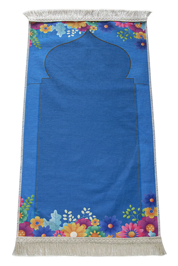 Arapça Namaza İlk Adım Seccadesi - Kumbaralı Oğlumun Çocuk Seccadesi - Tesbih Hediyeli - Resim 5