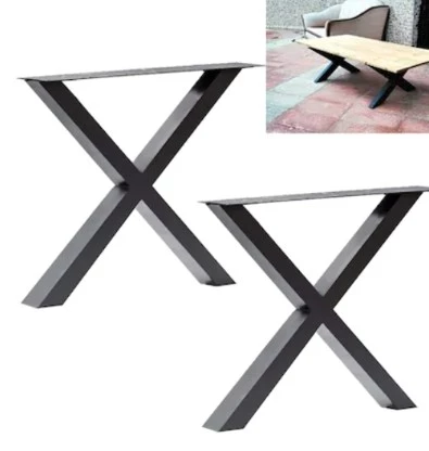 Metal Sehpa Ayağı Ahşap Kütük Sehpa Ayağı ürün görseli 1