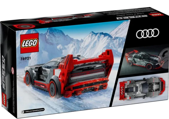 Lego Speed Champions 76921 Audi S1 e-tron quattro - Resim 3