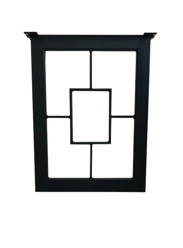 Kare Masa Ayakları Salon Masası  Doğal Ahşaplı Masa - Resim 2