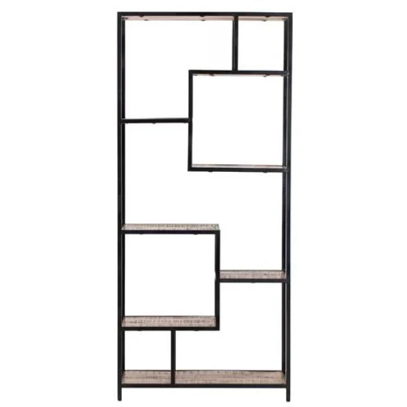 Raflı Kitaplık Büyük Kütüphane Modeli 7 Raflı Kitaplık - 2