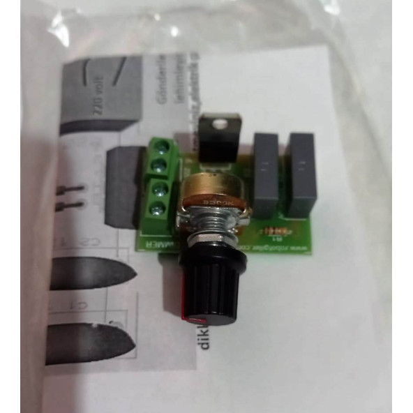 AC 220V 2000w Motor Hız Kontrol Dimmer Devresi