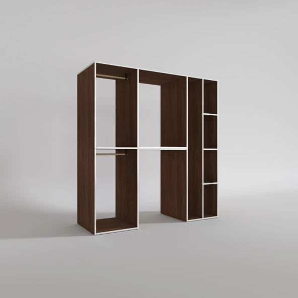 Kenzlife çamaşır-kurutma makinesi dolabı ve giysi dolabı cevheri sağ cvz 180*170*60  banyo - 3