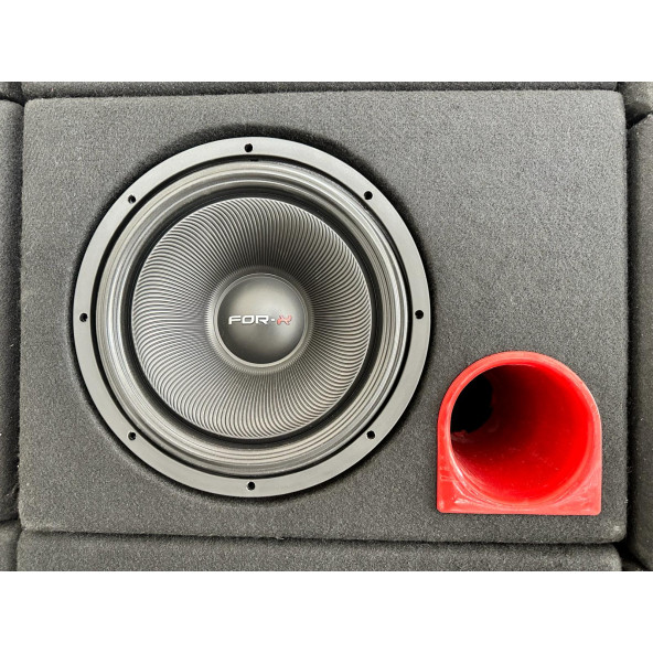 Forx bass 1000w 250 rms kabinli