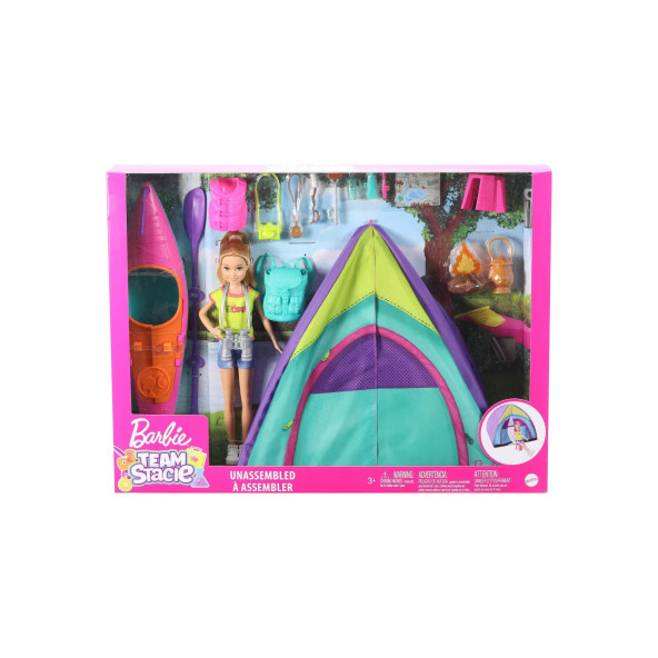 Barbie Team Stacie Summer Camp Playset