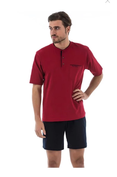 PİERRE CARDİN 5370 PİJAMA ŞORT 3 LÜ DAMAT ÇEYİZ SETİ - Resim 6