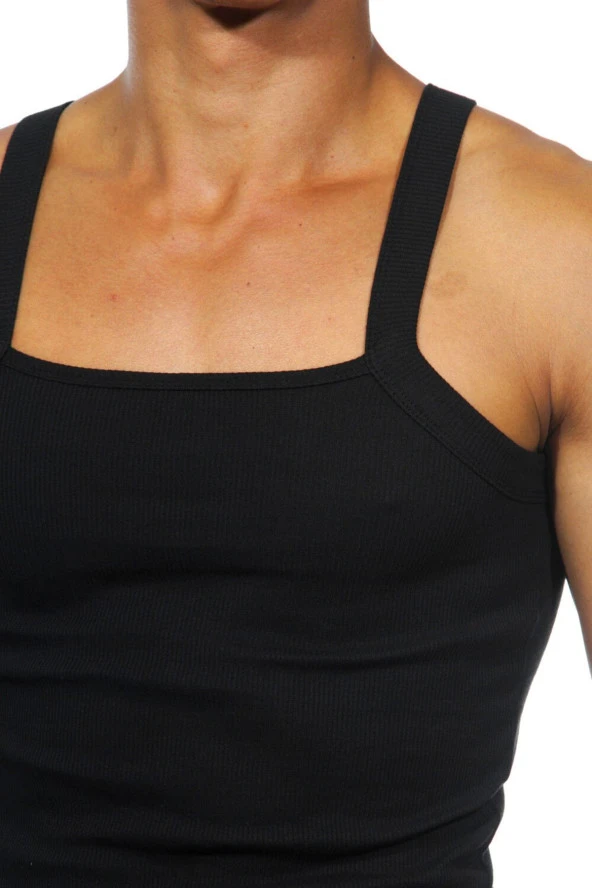 Erkek Beyaz Askılı Atlet - 11