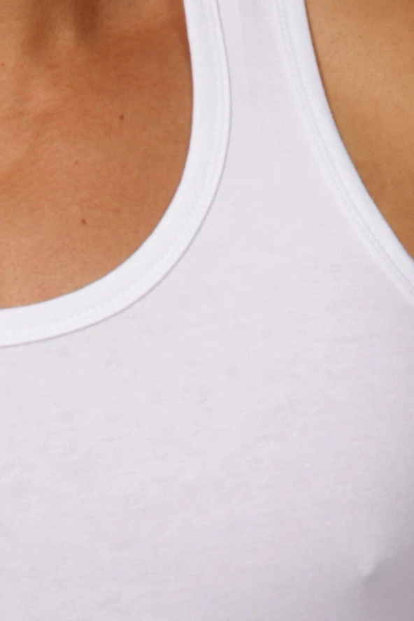 Erkek Siyah Pamuklu Atlet - 7