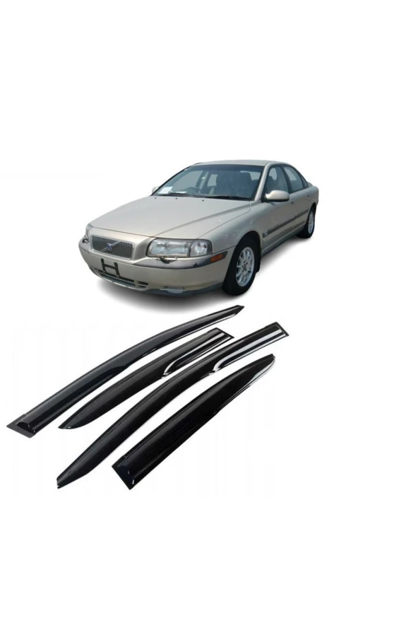 Caraks Volvo S80 Mügen Cam Rüzgarlığı 1999-2006 Arası