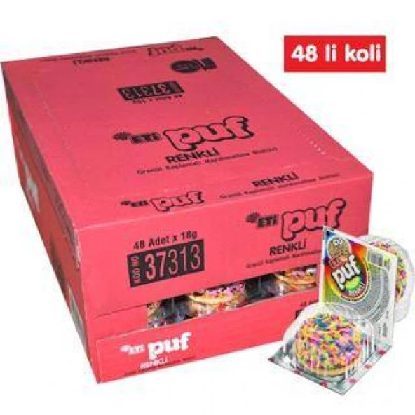 Etı Puf 18Gr Renklı 37313*48 Adet
