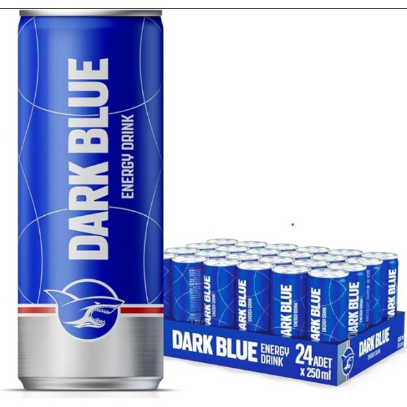 Dark Blue 250 ml 24'lü Paket Enerji İçeceği
