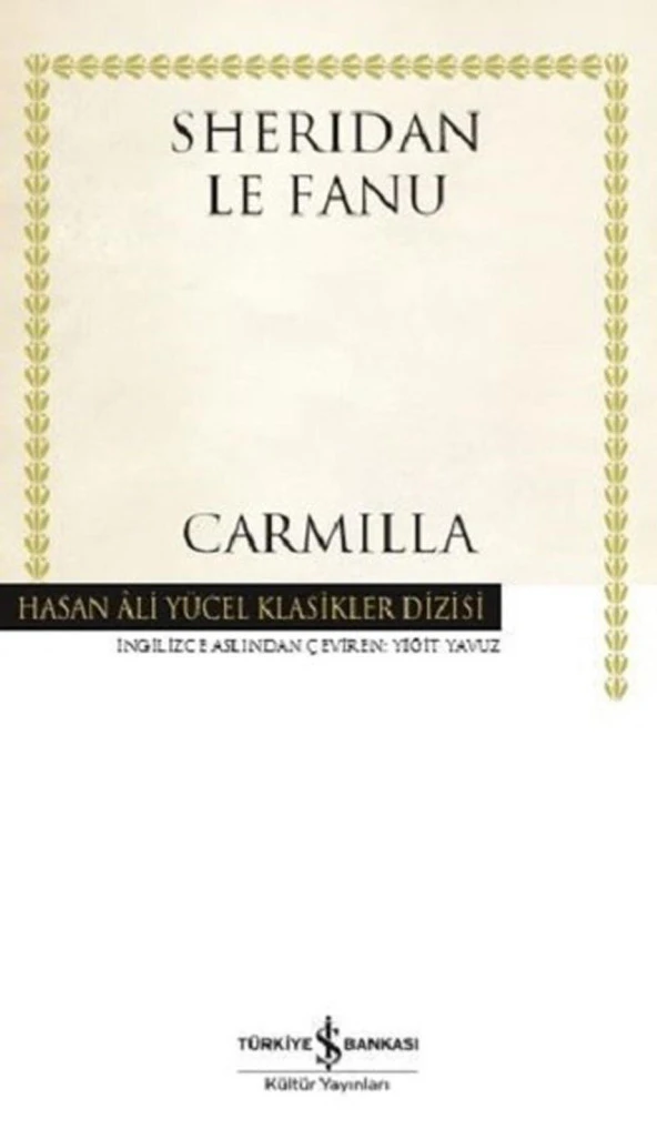 Carmilla Hasan Ali Yücel Klasikleri