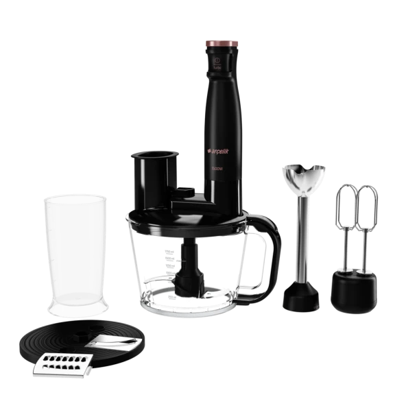 Arçelik RHB 6050 S Resital Siyah 1500 W Blender Seti
