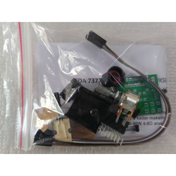 TDA7377 stereo amfi devresi - 1