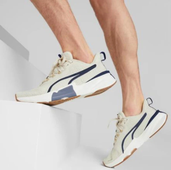 PUMA POWER FRAME TR2 ERKEK KREM AYAKKABI 37797013 I-82 - 4