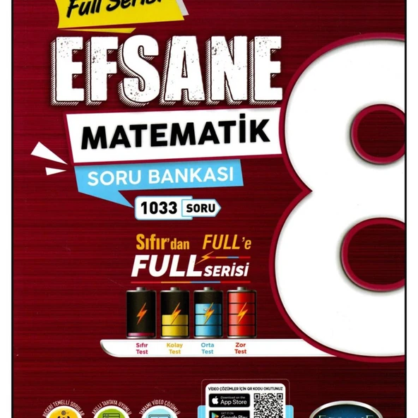 Açı 8.Sınıf Efsane Full Serisi Matematik Soru Bankası