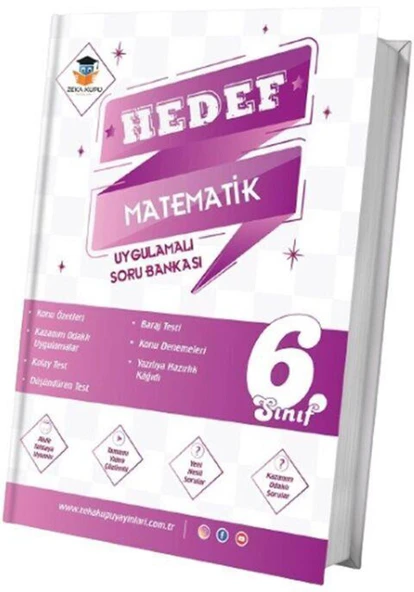 Zeka Küpü 6.Sınıf Hedef Matematik Uygulamalı Soru Bankası