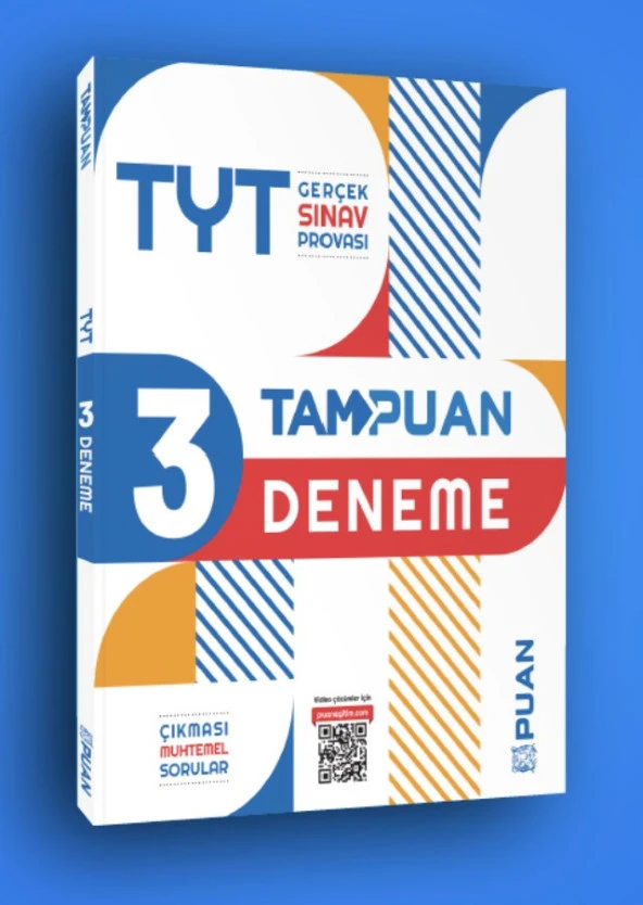 Tam Puan TYT 3 Deneme - Gerçek Sınav Provası  - Puan Yayınları