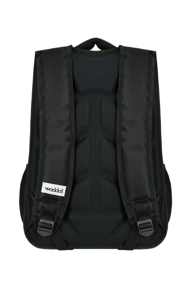 Waddell 1900 Denye Siyah Sırt Çantası 3052-G - 5