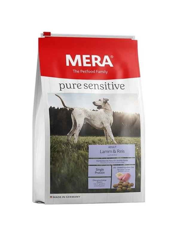 Mera Pure Sensitive Kuzulu Yetişkin Köpek Maması 4 kg