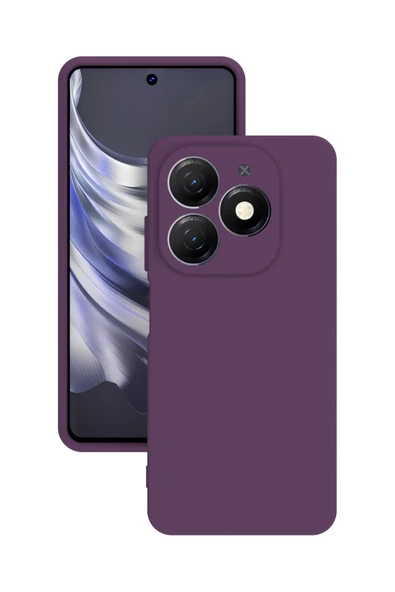 Tecno Spark 20 Pro Kılıf Kamera Korumalı Silikon Rubber Arka Kapak - 7