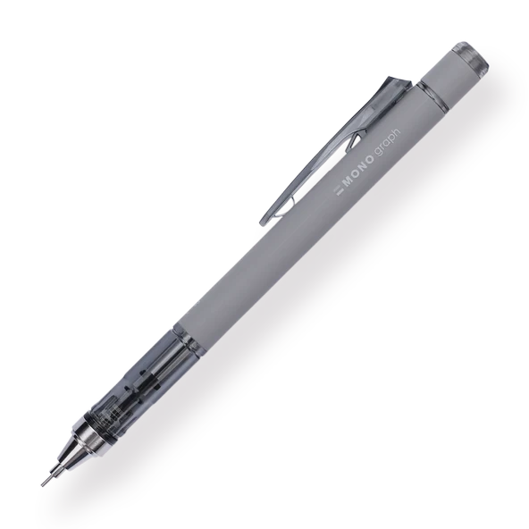 Tombow Mono Graph Grayscale Color 0.5mm Mekanik Kurşun Kalem - Dark Gray / 146D