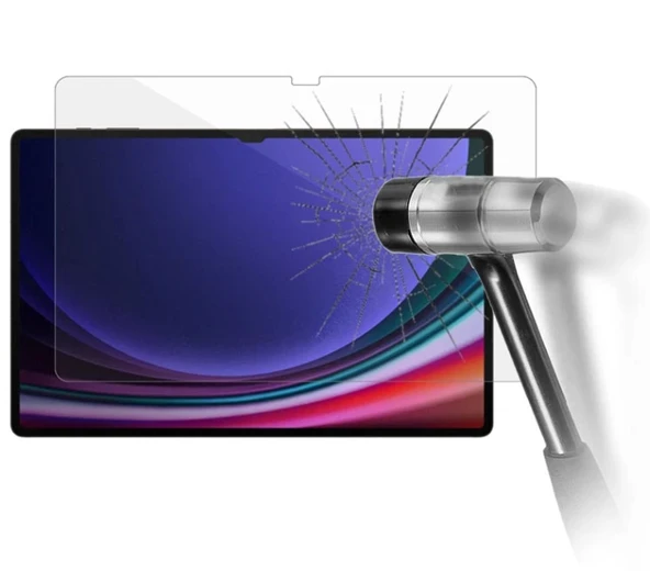 Galaxy Tab S9 Ultra SM-X910 14,6 inç Uyumlu Temperli Cam Ekran Koruyucu - Resim 2